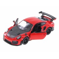 Автомодель легковая PORSCHE 911 GT2 RS 5'' KT5408W, 1:36  Красный
