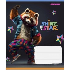 Тетрадь ученическая "Dance star" 018-3276L-3 в линию, 18 листов