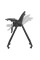 Стілець для годування ME 1037-B CRYSTAL Black Gold до 15 кг