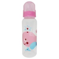 Бутылочка для кормления "Кит" MGZ-0206(Pink) 250 мл