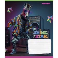 Тетрадь ученическая "Dance star" 018-3276L-5 в линию, 18 листов