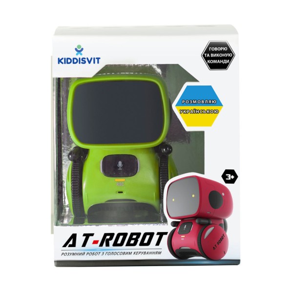 Интерактивный робот AT-Robot AT001-02-UKR с голосовым управлением