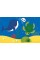 Набор для творчества "Аппликации наклейками Море" 1655011, 25 больших наклеек