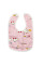 Дитячий слинявчик тканинний MGZ-0600(Pink) на кнопці