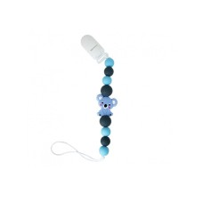 Цепочка для пустышки "Коала" MGZ-0521(Blue) силиконовая