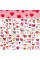 Набор временных тату "Любовь № 1" Love-tattoo-mini-set-1-10, 12 х 7 см 10 шт