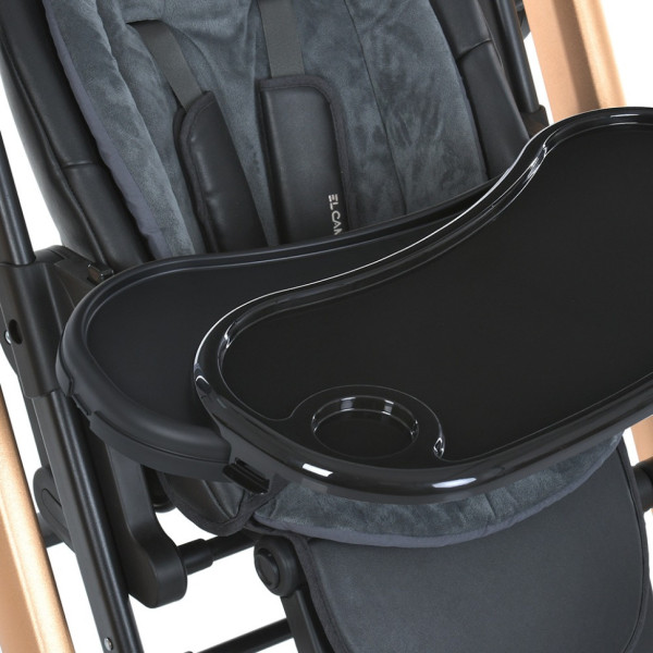 Стульчик-качели для кормления ME 1102 DEBUT Posh Black