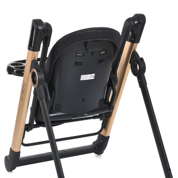 Стульчик-качели для кормления ME 1102 DEBUT Posh Black