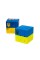 Головоломка Розумний кубик SCU333 "Прапор України" (Bicolor Bump Smart Cube "Ukraine")