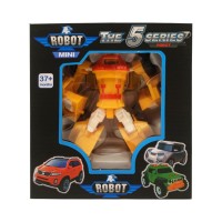 Игровой трансформер транспорт TOBOT W339, 12 видов Оранжевый