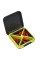 Кейс для капсул Fitseven UZSPACE TP005GY, графитовый с желтым