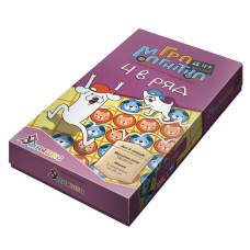 Детская настольная игра магнитная "4 в ряд" 1456 от 4-х лет