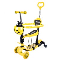 Самокат детский 3-х колесный 5 в 1 JR3-101-Y, до 25 кг