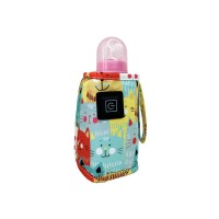Портативный подогреватель для детских бутылочек "Котик" MGZ-0221(Turquoise)