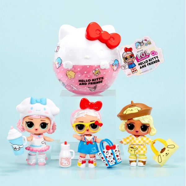 Дитячий ігровий набір із лялькою серії "Loves Hello Kitty" - Hello Kitty та друзі L.O.L. Surprise! 523840