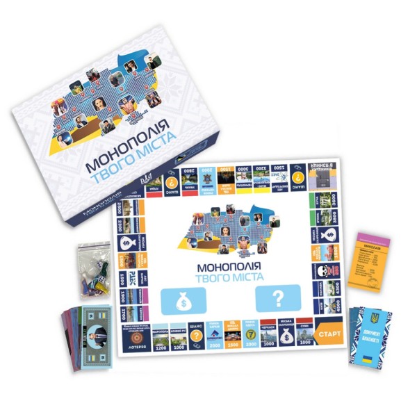 Настольная игра "Монополия Твоего Города" PLR-0031