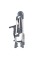 Стільчик-гойдалка для годування SWAN ME 1087-G Dark Gray