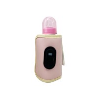 Портативный подогреватель для детских бутылочек MGZ-0222(Pink) с индикатором температуры