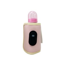 Портативный подогреватель для детских бутылочек MGZ-0222(Pink) с индикатором температуры