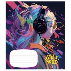 Тетрадь ученическая "Manga style" 024-3272L-5 в линию, 24 листов