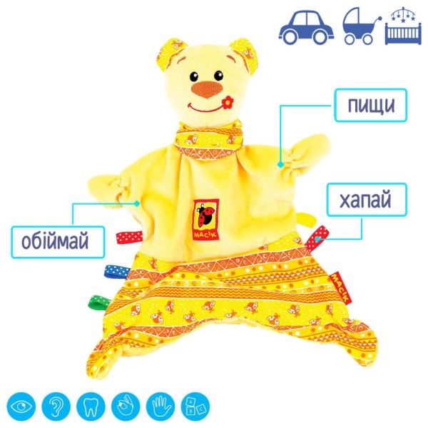 Мягкая игрушка "Обнимашка Мишка Тихоня" Macik  МС 150401-01