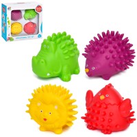 Набір Іграшок для ванної 628-1 М'ячики-тварини, 4 шт