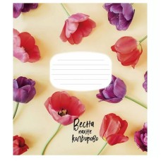 Тетрадь ученическая "The colors of happiness" 012-3230L-4 в линию, 12 листов