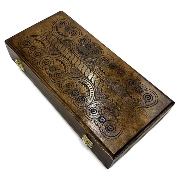 Настольная игра "Нарды деревянные" Backgammon 3 NR-3540 ручная работа