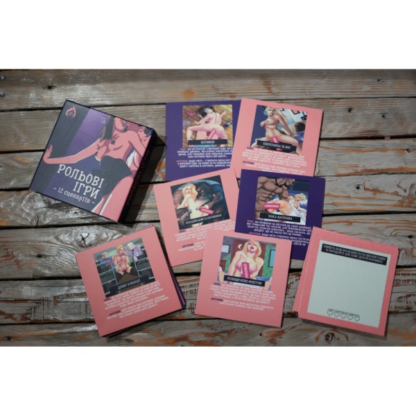 Настольная игра "Ролевые игры" PLR-0010, 18+