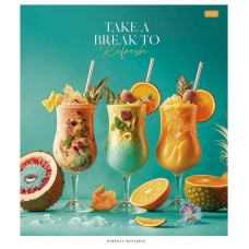 Тетрадь общая "Juicy world" 048-3281L-3 в линию, 48 листов