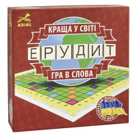 Настольная игра Эрудит. Игра в слова Arial 910107 на укр. языке