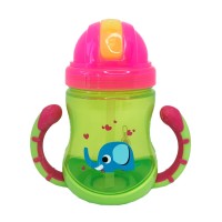 Поильник детский с трубочкой Неон MGZ-0300(Lime) 270 мл