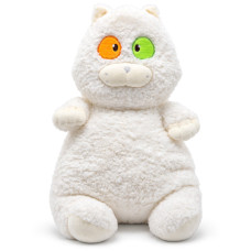 Мягкая игрушка "Толстый кот" K15215(White) 60 см