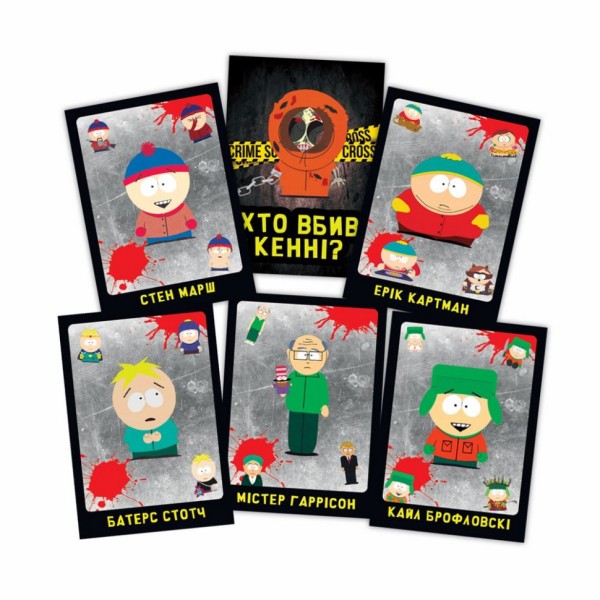 Настольная игра "Кто убил Кенни?" PLR-0033, 18+