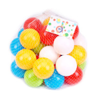 Набор шариков для сухих бассейнов ТехноК 8911TXK, 70 мм 20 шт в сетке