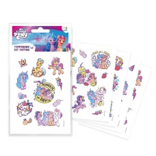Набор детских временных татуировок "My Little Pony" 200438, 4 листа