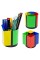 Склянка для ручок COLOR-IT 468 пластикова 10х10х11 см