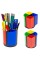 Склянка для ручок COLOR-IT 468 пластикова 10х10х11 см