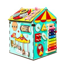 Развивающая игрушка Бизикуб "Цирк" TG413535001, 41 х 35 см