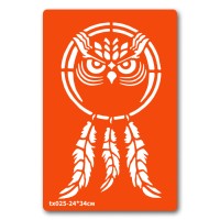 Трафарет для био-тату Ловец снов tx025-24*34см, размер 24 х 34см