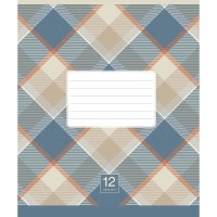 Зошит учнівський "Plaid pattern" 024-3345L-2 в лінію, 24 аркушів