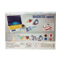 Деревянная игрушка Пазлы MD 2815 магнитные Космос