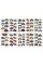 Набор детских временных тату «Колеса-монстры» set-10-kids-tatto-cars