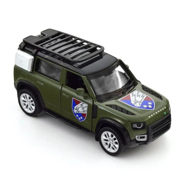 Автомодель серії «Шеврони Героїв» Land Rover Defender 110 «25 ОПДБр» TechnoDrive 250289M