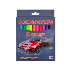 Детские Фломастеры «Картон» 950-12 12 цветов Вид 1