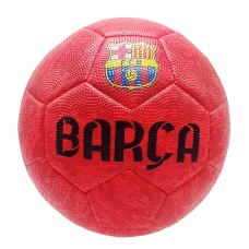 Мяч футбольный "FCB Barca" Bambi FB2257 размер № 5  Красный