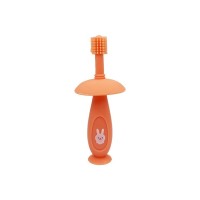 Силіконова зубна щітка Mumlove MGZ-0716 (Pink) з обмежувачем Силіконова зубна щітка Mumlove MGZ-0716 (Pink) з обмежувачем