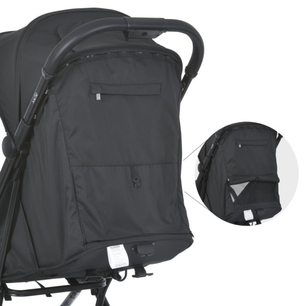 Коляска детская прогулочная MUSE ME 1118 Black