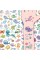 Набор детских блестящих временных тату «Морские животные» kids-tatto-see-set10