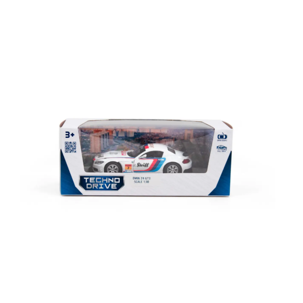 Детская автомодель BMW Z4 GT3 TechnoDrive 250255 белый